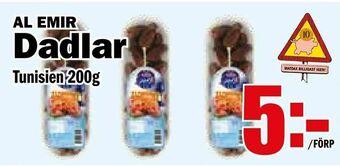 Matdax Dadlar erbjuda