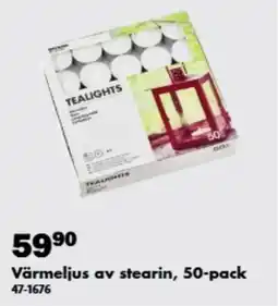 Biltema Tealights erbjuda
