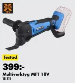 Biltema Testad Multiverktyg MFT 18V erbjuda