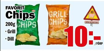 Matdax Chips erbjuda