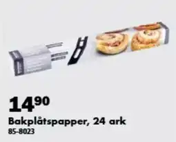 Biltema Bakplåtspapper erbjuda