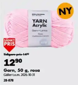 Biltema Kniytyma yarn acrylic erbjuda