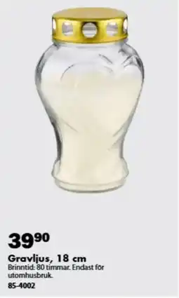 Biltema Gravljus erbjuda
