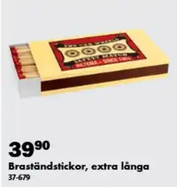 Biltema Braständstickor, extra långa erbjuda