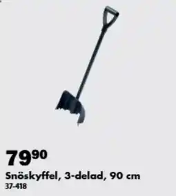 Biltema Snöskyffel, 3-delad erbjuda
