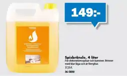 Biltema Biktema spisbränsle erbjuda