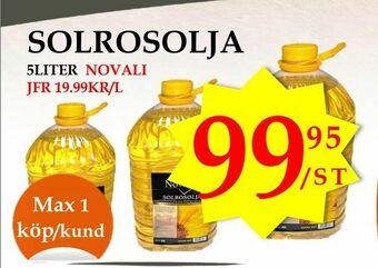 Matmixen Solrosolja erbjuda