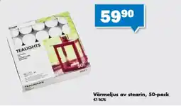 Biltema Tealights erbjuda