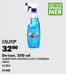 Biltema De-icer erbjuda