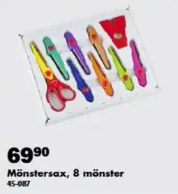 Biltema Mönstersax, 8 mönster erbjuda