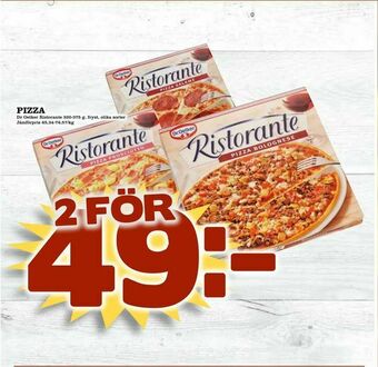 Matvärlden Tensta Pizza erbjuda