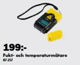 Biltema Fukt- och temperaturmätare erbjuda