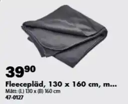 Biltema Fleecepläd erbjuda