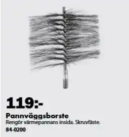 Biltema Pannväggsborste erbjuda