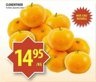 Matvärlden Tensta Clementiner erbjuda