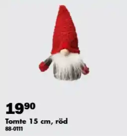 Biltema Tomte 15 cm, röd erbjuda