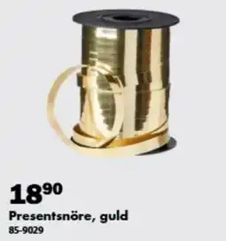 Biltema Presentsnöre, guld erbjuda