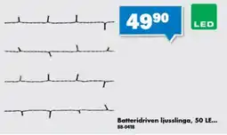 Biltema Batteridriven ljusslinga erbjuda