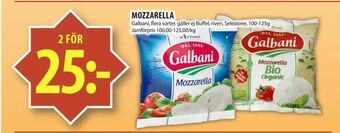 Matvärlden Tensta Mozzarella erbjuda