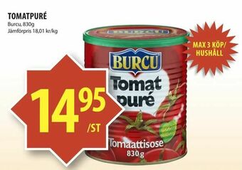 Matvärlden Tensta Tomatpuré erbjuda