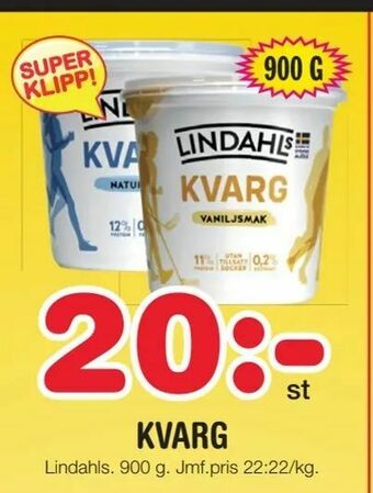 Nya Pulsen Kvarg erbjuda