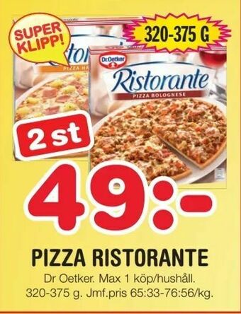 Nya Pulsen Pizza ristorante erbjuda