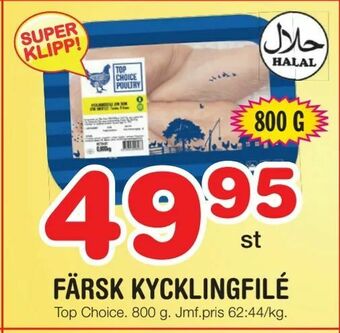 Nya Pulsen Färsk kycklingfilé erbjuda