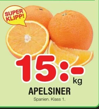 Nya Pulsen Apelsiner erbjuda