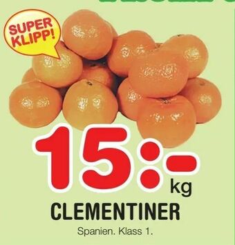 Nya Pulsen Clementiner erbjuda