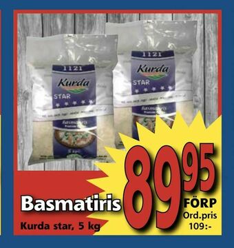 Supergrossen Basmatiris erbjuda
