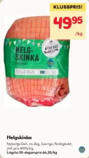 Nybergs Deli Helgskinka