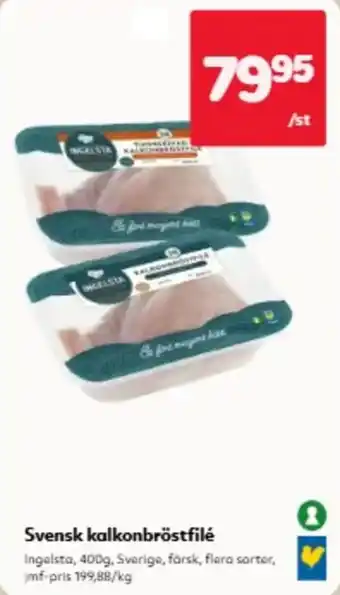 Ingelsta kalkonbröstfilé