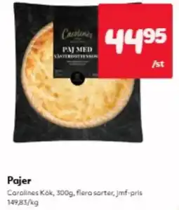 Hemköp Carolines Kök Paj erbjuda