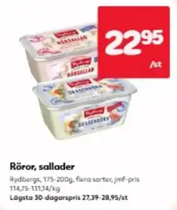 Hemköp Rydbergs rör, sallader erbjuda