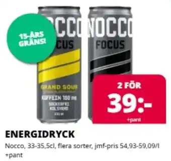 Nocco energidryck