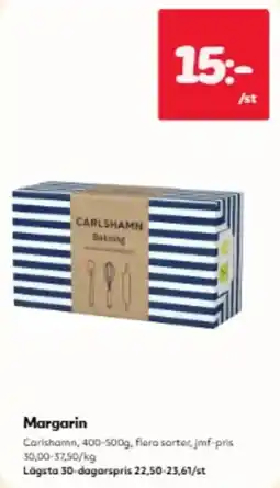 Hemköp Carlshamn margarin erbjuda