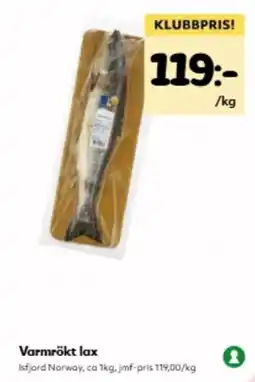 Hemköp Varmrökt lax erbjuda
