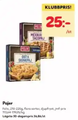Hemköp Felix Pajer erbjuda
