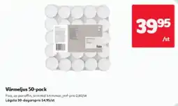 Hemköp Fixa värmeljus erbjuda