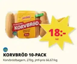 Tempo Korvbröd 10-pack erbjuda