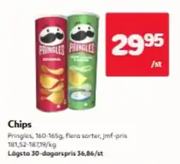 Hemköp Pringles chips erbjuda