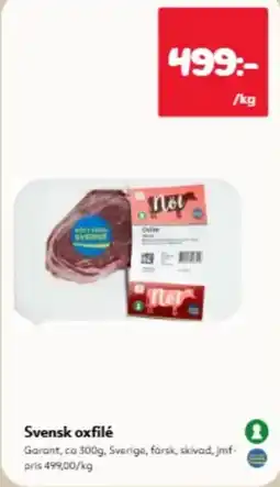 Hemköp Garant oxfilé erbjuda