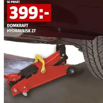 Domkraft hydraulisk 2t