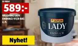 Bauhaus Jotun lady embrace erbjuda