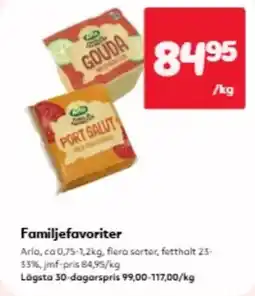 Hemköp Arla Familjefavoriter erbjuda