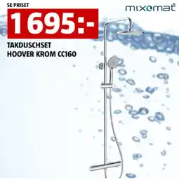 Bauhaus mixemat takduschset hoover krom cc160 erbjuda