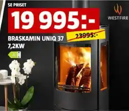 Bauhaus Westfire braskamin uniq 37 erbjuda