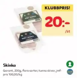 Hemköp Skinka erbjuda