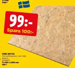 Jem&Fix Osb-skiva erbjuda