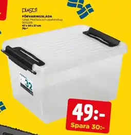 Jem&Fix Plast1 förvaringslåda erbjuda